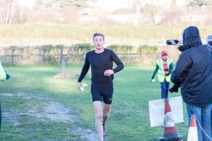 Paul Hill finishes third at the New Year's Day Bournemouth Parkrun