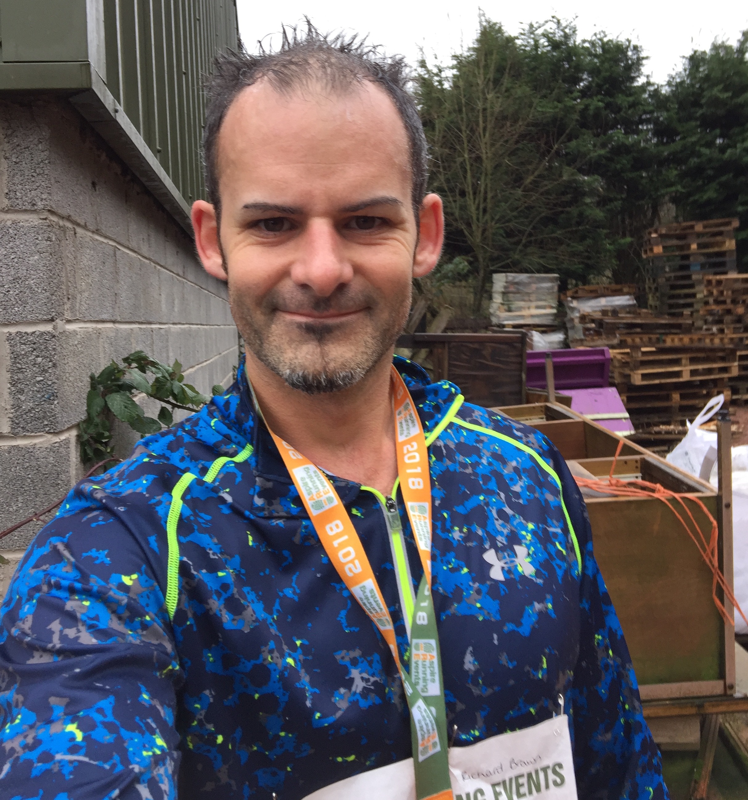 Rich Brawn slips into 2nd place at Warmley Forest Park 5k