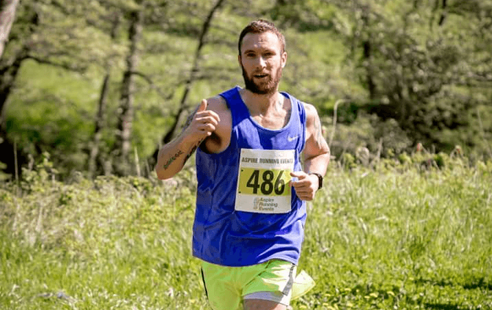 Trevor Elkins triumphant in Run the River 15k race