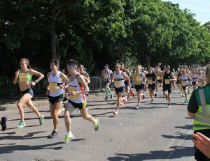 Tag and Josh Cole in Poole 10k
