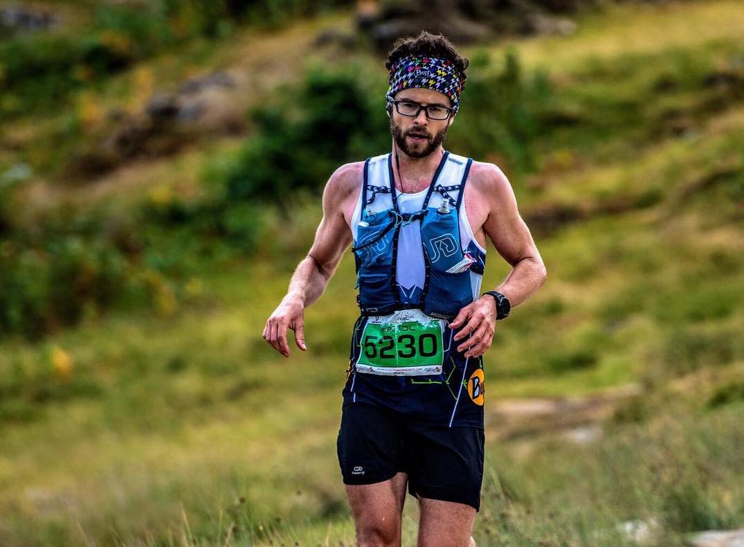 Manol Dimitrov in the Scott Snowdonia Trail Ultra Marathon
