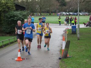 Steve Parsons and Kirsty Drewett in the Round the Lakes 10k