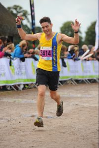 Chris O'Brien finishes the Oakhaven Half Marathon
