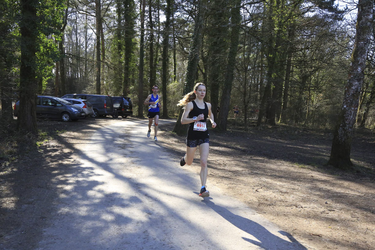 Georgia Wood in Forest of Dean Spring Trails Half Marathon