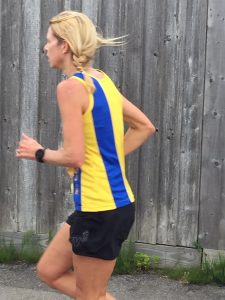 Emma Caplan in the Poole Festival of Running 10k