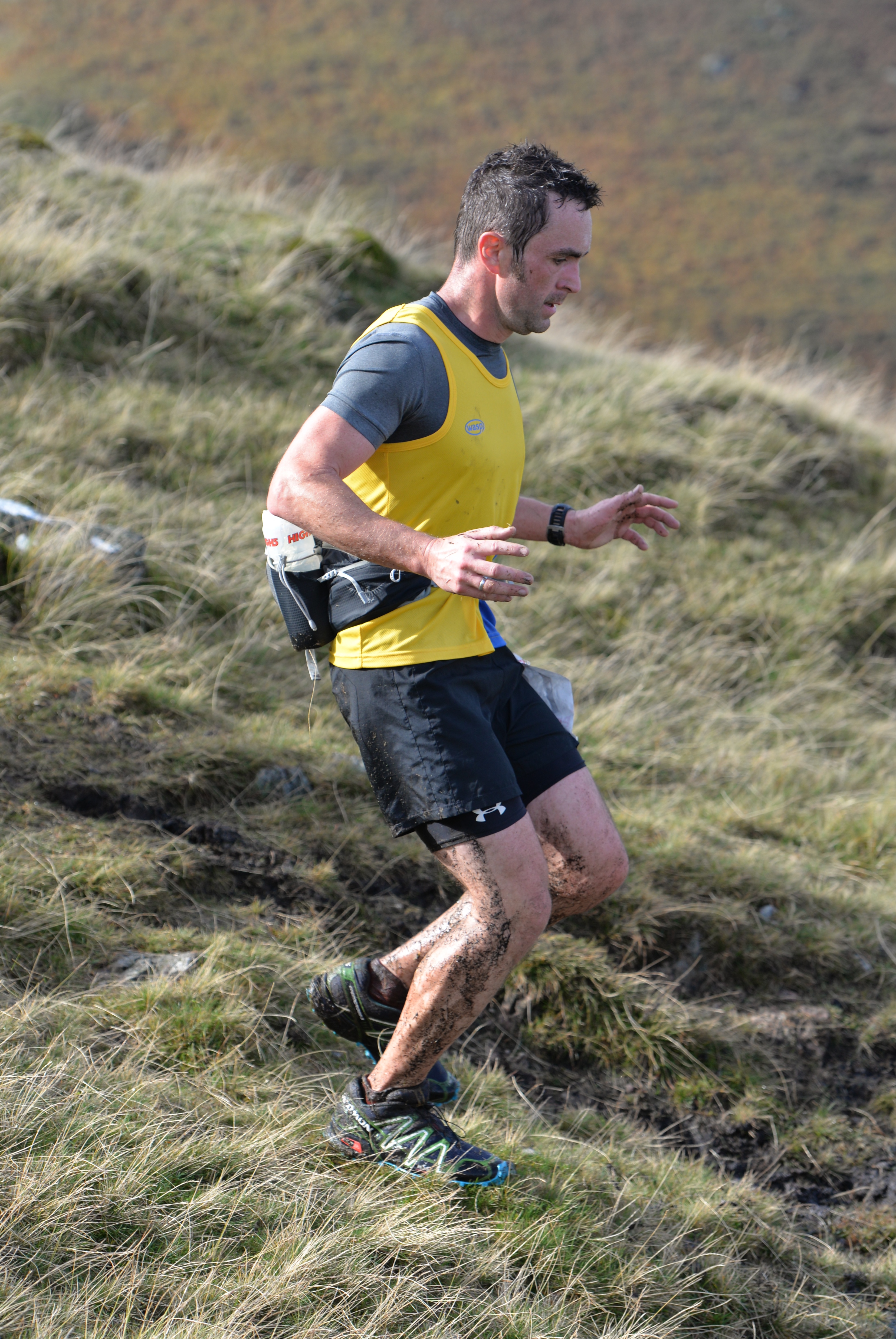 Damian Boyle was in action at the Purbeck 16
