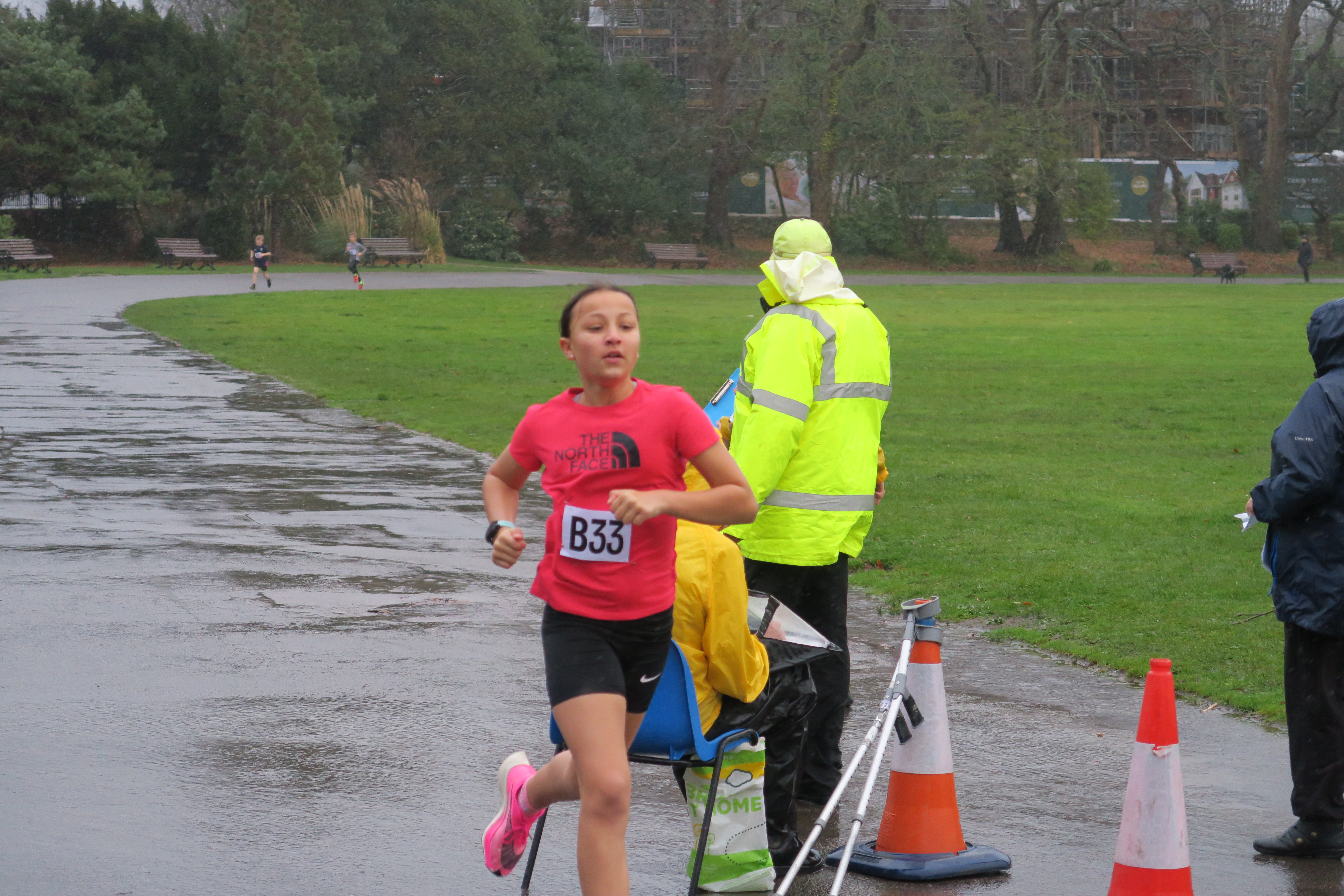 Mariah Marshall in the Junior Relay at Round the Lakes