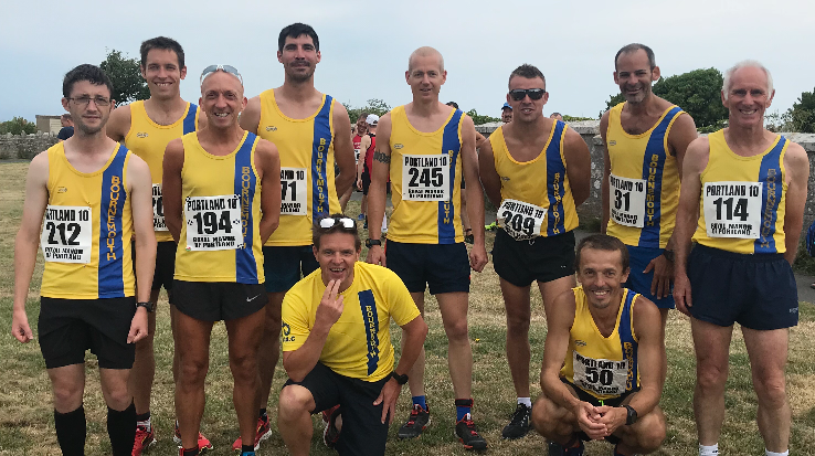 Bournemouth AC team for road race