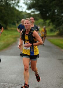 Estelle Slatford in the Winchester Half Marathon