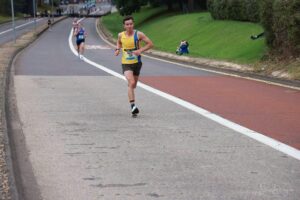 Harry Smith in action in the Great South Run