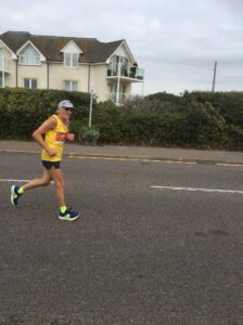 Ken Parradine in the Run Bournemouth Half Marathon