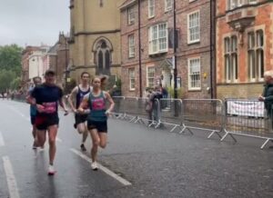 Georgia Wood in action in the Yorkshire 10 Mile