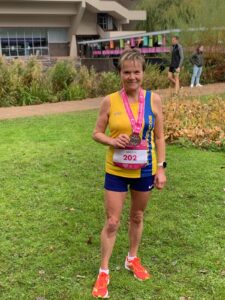 Helen Ambrosen at the Yorkshire Marathon