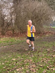 Ian Graham in the Hampshire League Cross Country at Prospect Park