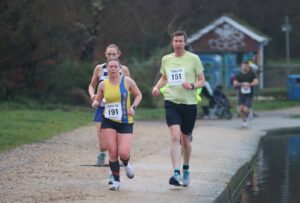 Nikki Whittaker in the Round the Lakes 10k