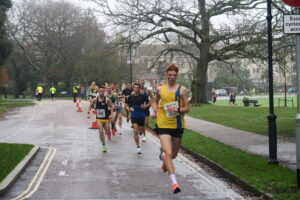 Ollie James and Tag in the Round the Lakes 10k