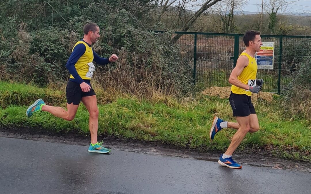 Steve Way and Stu Nicholas in the Blackmore Vale Half Marathon