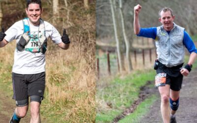 Chris and Stu Glen spring into action at Larmer Tree event