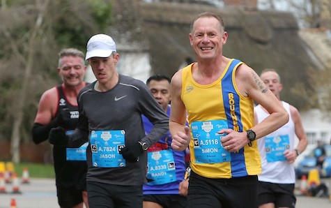 Simon Hearn cracks it at Cambridge Half Marathon