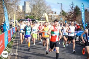 Start of Surrey Half Marathon