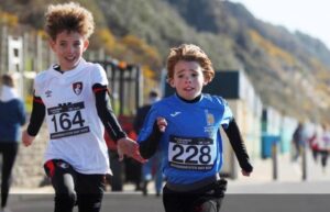 Finley Hurst Atkins in action at the Bournemouth Bay Run 1k