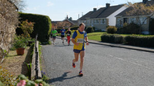 Jud Kirk in action at the Marnhull 12k