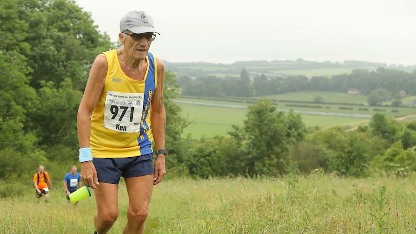 Ken Parradine hits the trail in New Forest Off-Road 12K