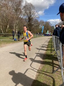 Harry Smith in the National Road Relays