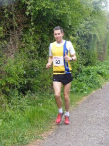 Stuart Nicholas in the North Dorset Village Marathon