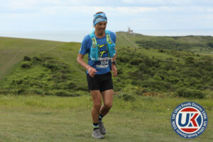JC making his mark in the UK Ultra South Downs Way 100k