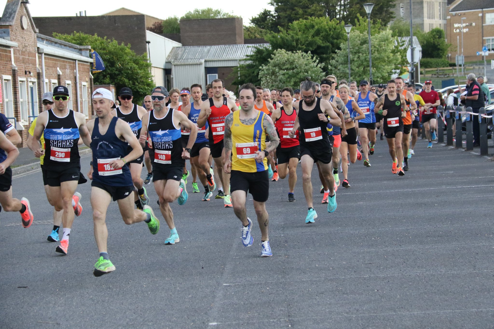 Adam, Tag and Nikki eke out Egdon Easy 10k | Bournemouth Athletic Club