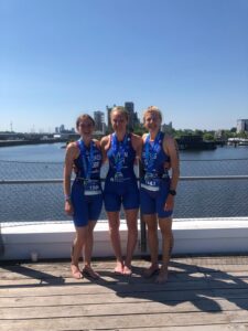 Caitlin Peers at the World Triathlon Sprint & Relay Championships