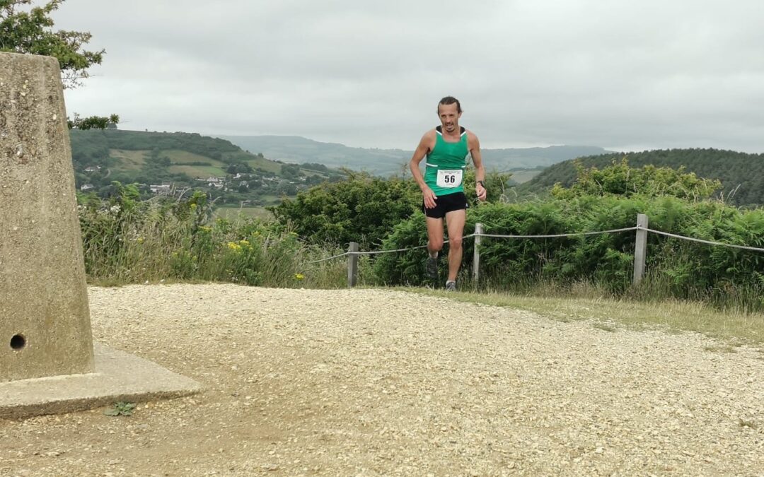 JC and Ken check in at Charmouth Challenge