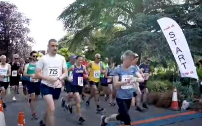 Simon Hunt hits up Exbury Gardens 10k