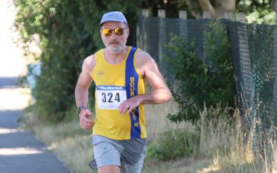 Adrian and Lea battle searing heat at Stur Half
