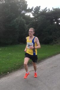 Billy McGreevy in action at the Somerley Estate 10k
