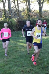 Trev Elkins in the Somerley Estate Half Marathon