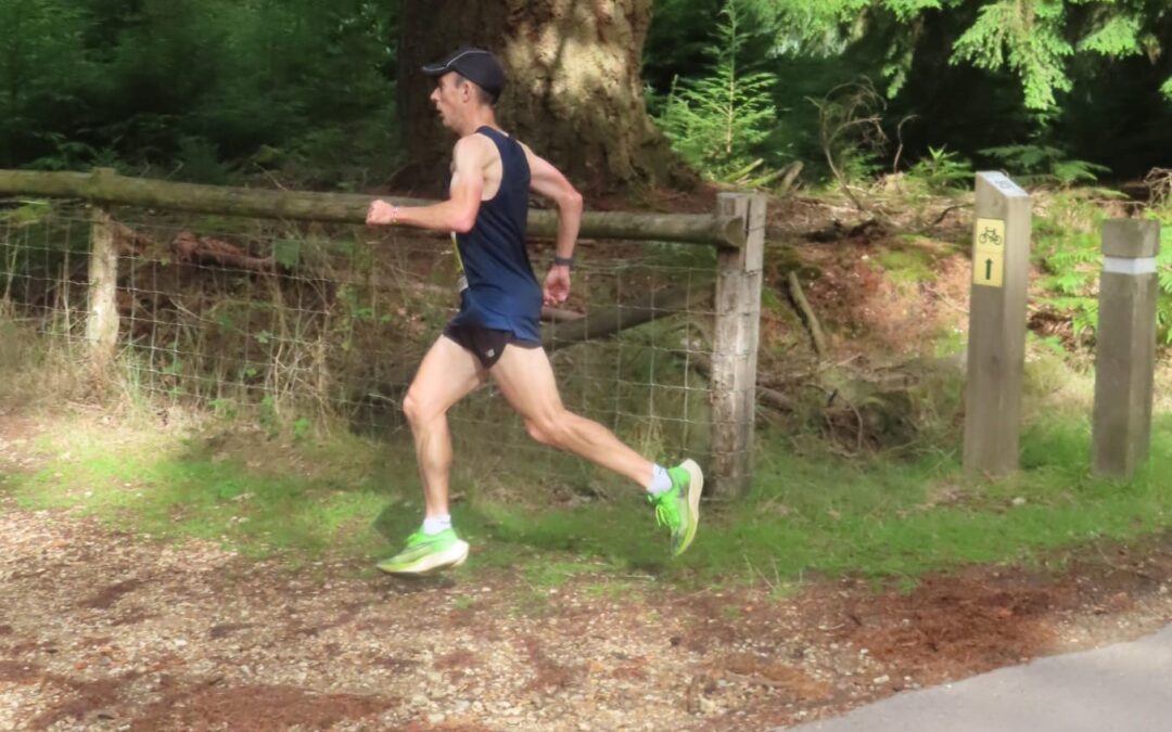 Tag triumphs on trails of New Forest Half Marathon