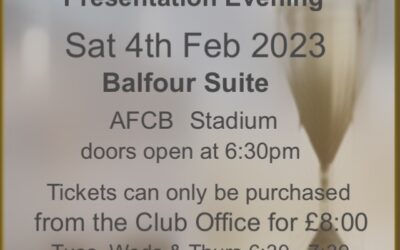 Presentation Evening 2023