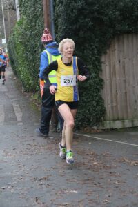 Debbie Lennon in the Junction Broadstone Quarter Marathon