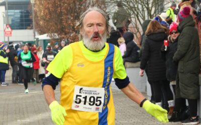 Geoff Newton vies for England vest in Farnborough Winter Half Marathon