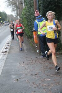 Harriet Slade in action at the Junction Broadstone Quarter Marathon