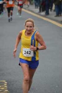 Heather Khoshnevis completes the Junction Broadstone Quarter Marathon