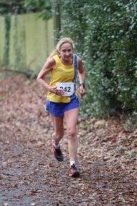 Heather Khoshnevis in action at the Junction Broadstone Quarter Marathon