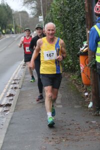 Ian Graham in the Junction Broadstone Quarter Marathon