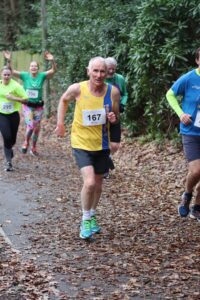 Ian Graham getting round in the Junction Broadstone Quarter Marathon