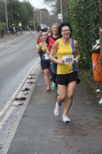 Lea Lohk in the Junction Broadstone Quarter Marathon
