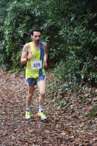 Luke Jackson in action at the Junction Broadstone Quarter Marathon