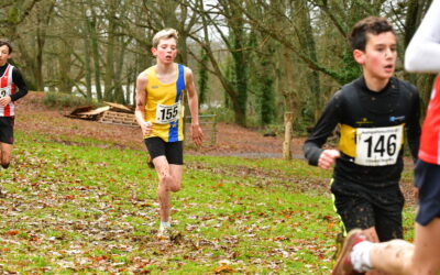 Connor Grocott crowned Under 13 Boys Hampshire Cross Country Champion