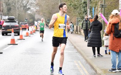 Premium PBs planted by Ben and Simon in Surrey Half